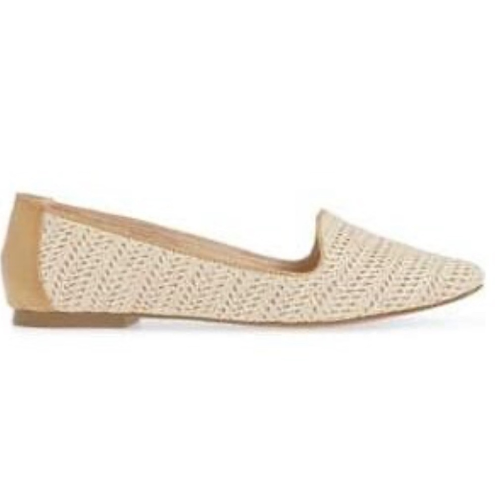 MIA Carli Raffia Flats, Size 7.5